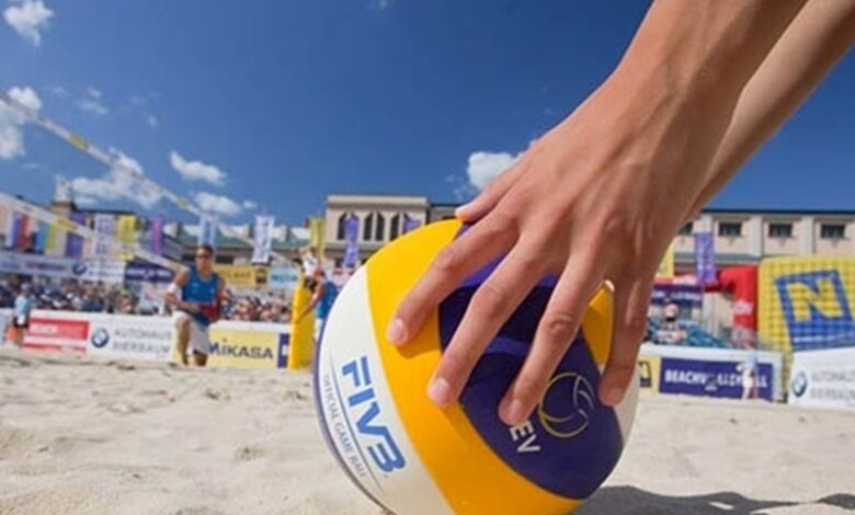 لكرة الطائرة الشاطئية