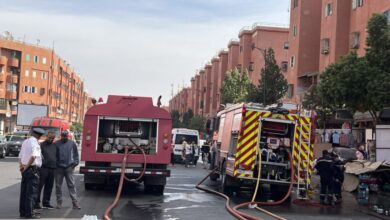 حريق الوقاية المدنية