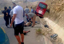 حادث سير بإقليم الدريوش: خروج حافلة عن السيطرة يؤدي إلى إصابات خطيرة