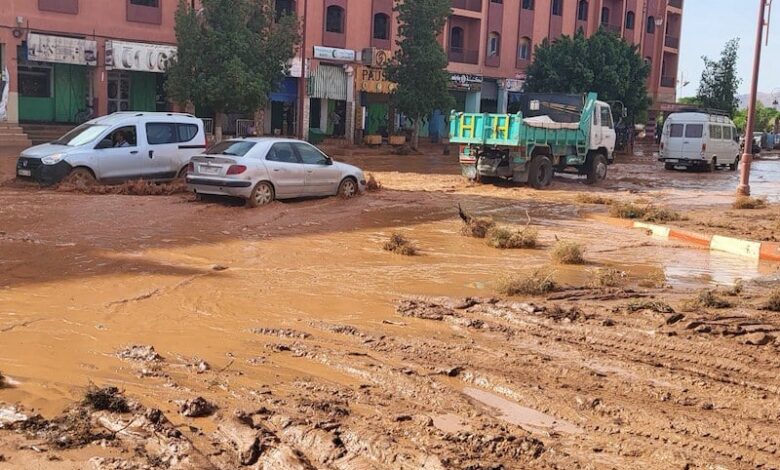 التساقطات المطرية