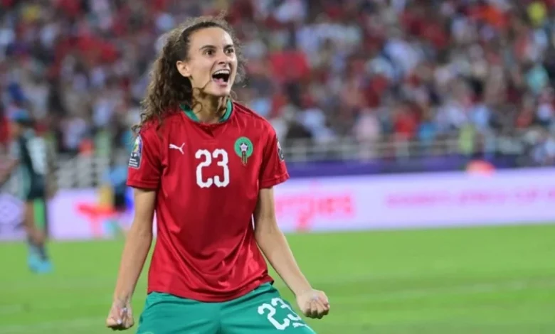 مهاجمة المنتخب المغربي روزيلا أيان