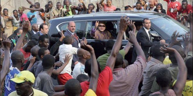 الملك محمد السادس افريقيا