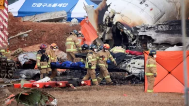 تصاعد حصيلة ضحايا تحطم الطائرة في كوريا الجنوبية إلى 174 قتيلًا