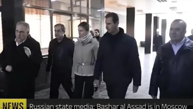 بشار الأسد و زوجته يظهران في شوارع موسكو