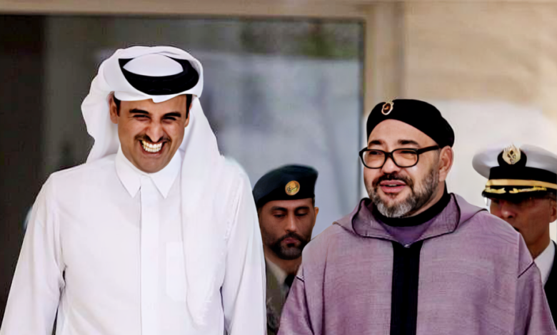 قطر ملك المغرب