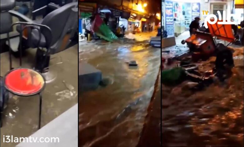10 دقائق من الأمطار تفضح ضعف البنية التحتية في طنجة