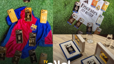 هواتف آيفون مطلية بالذهب للاعبي ريال وبرشلونة في نهائي السوبر الإسباني