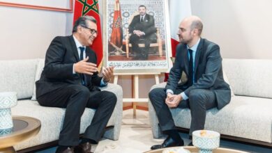 ٔأخنوش يجري مباحثات مع وزير الخارجية الفرنسي في باريس