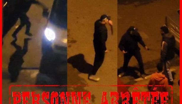 "إعتقال مشتبه به خطير بعد تهديد المواطنين وإلحاق خسائر بالدار البيضاء"