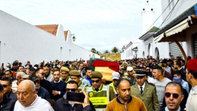 تشييع جثمان وزير الخارجية السابق محمد بنعيسى بأصيلة