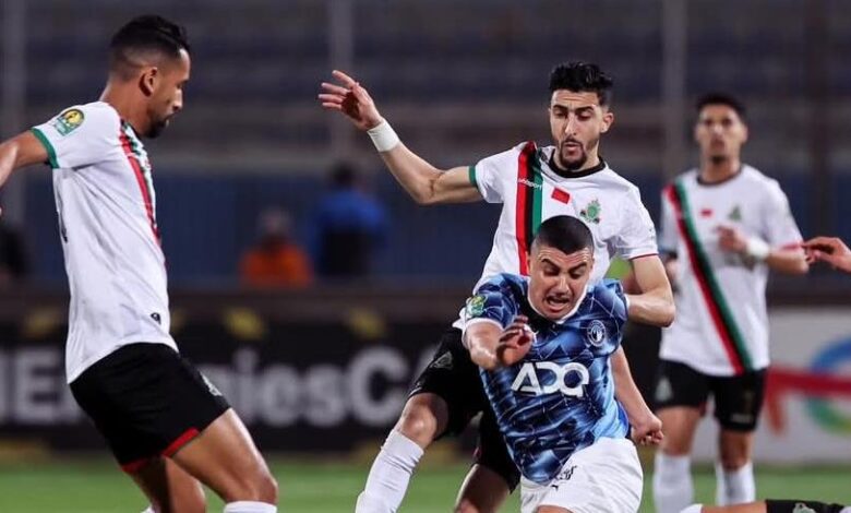 رباعية بيراميدز تعكر فرحة العيد عن جماهير الجيش الملكي